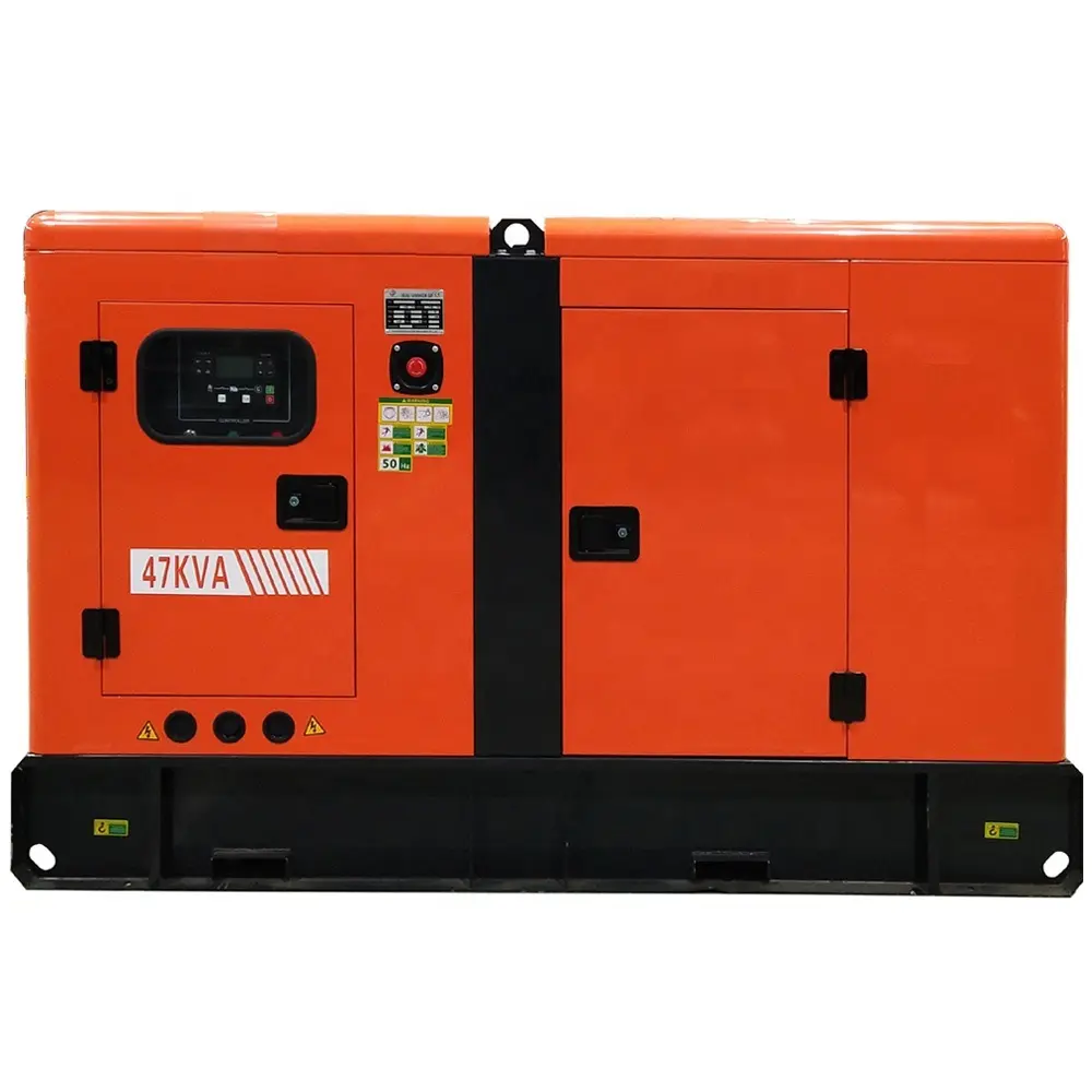 40kw/50kva powered super silent diesel generator with CE & ISO diesel generator portable