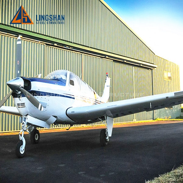 Most Popular Custom Outdoor Light Frame Prefabricated Hangar for Aeroplanes