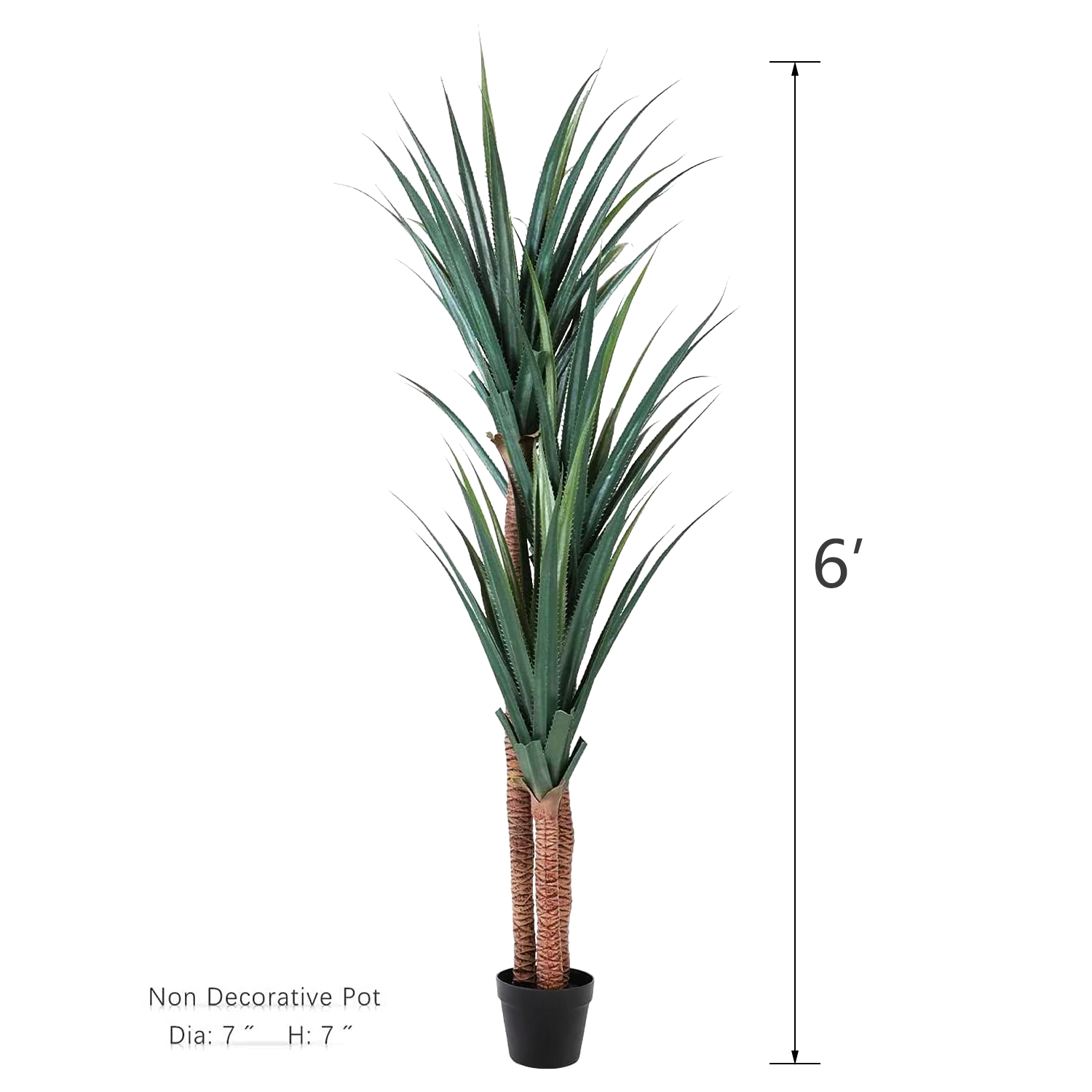 Dracaena Elegant 180cm Long Garden Outdoor Gate House Decorative Artificial Tree Faux Plants