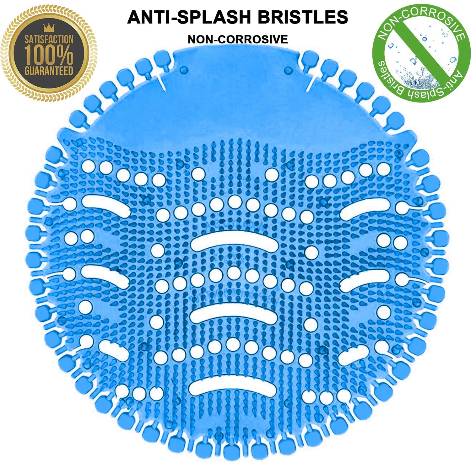 Custom logo printed available disposable deodorant wave 2.0 urinal screen mats for toilet and bathromm usage