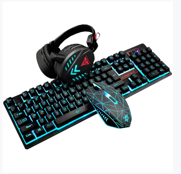 Лидер продаж, игровая клавиатура teclado, беспроводная клавиатура, механическое игровое кресло, 4 в 1