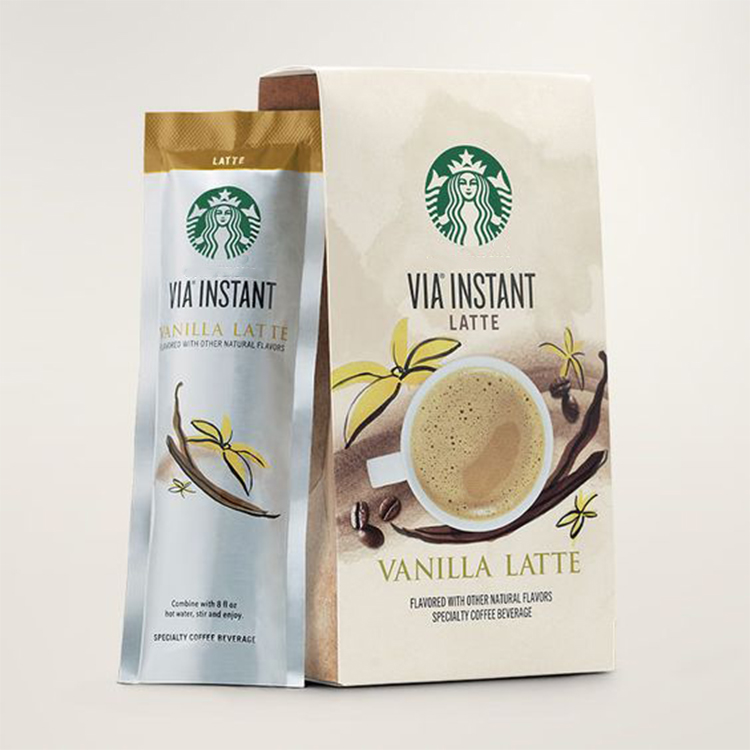 Oem Заказная цена упаковка Арабика Java жареные Caffe бобы квадратный мешок ледяной кофе протеин мгновенный порошок Напиток Упаковка Мешок