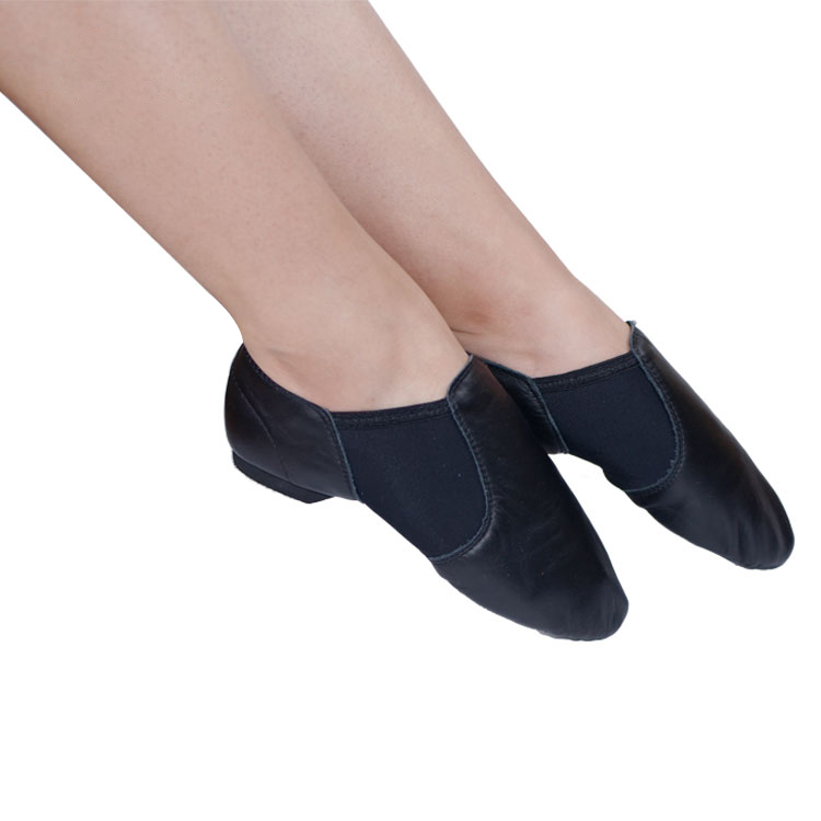 In-stock ready to ship hot sale classic kids chaussures de leather jazz dance shoes B41201-4