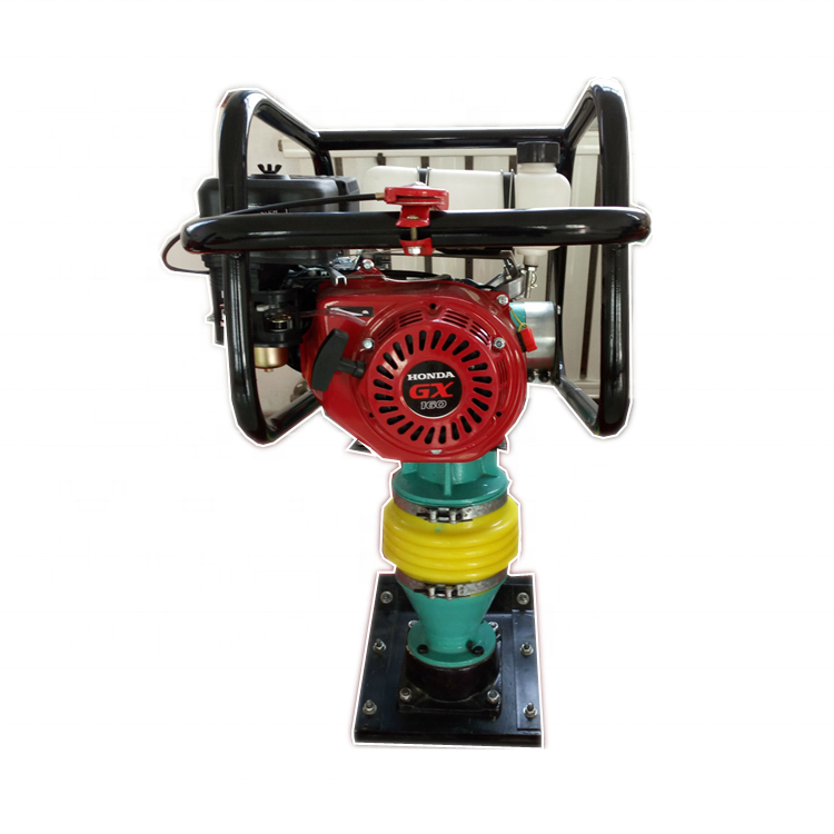 handheld Gasoline HCR80K Tamping rammer machine with Honda GX160 Engine