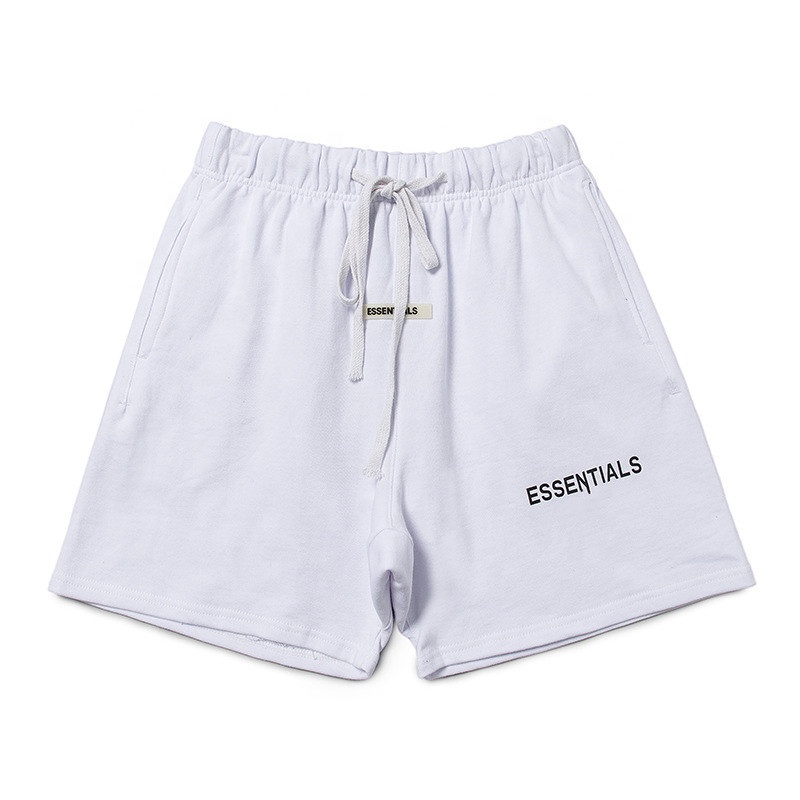 High Quality Essential Short Gym Shorts 100% Cotton Shorts Men Logo Shorts