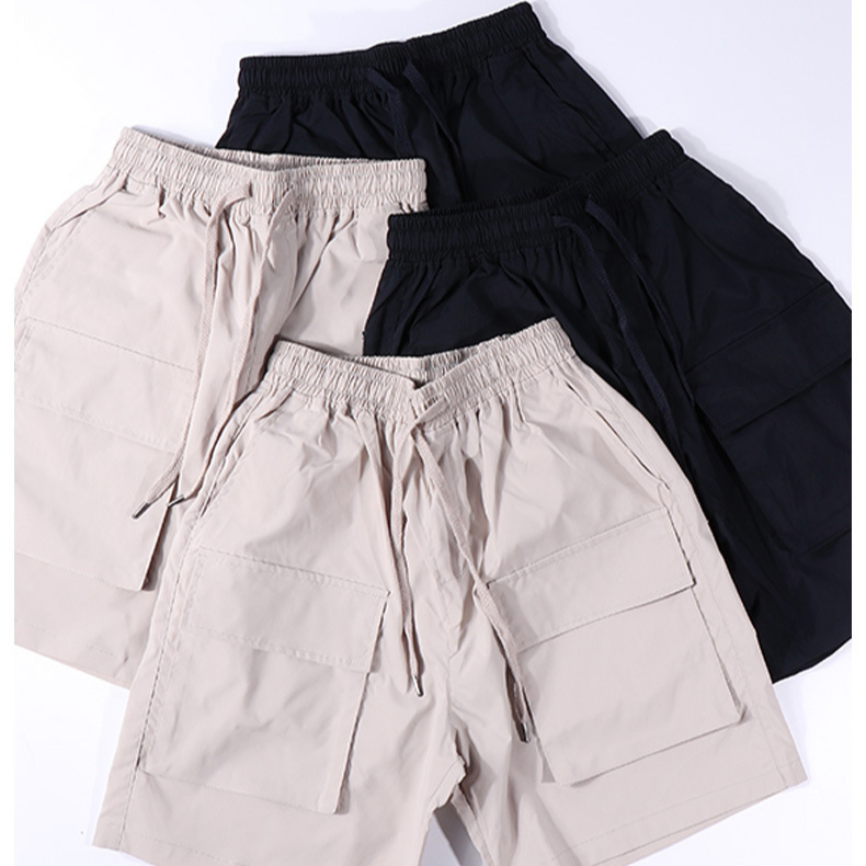 MTR3006 High Quality Low OEM MOQ Custom Loose Unisex Cargo Shorts Men's Shorts Sweatpants