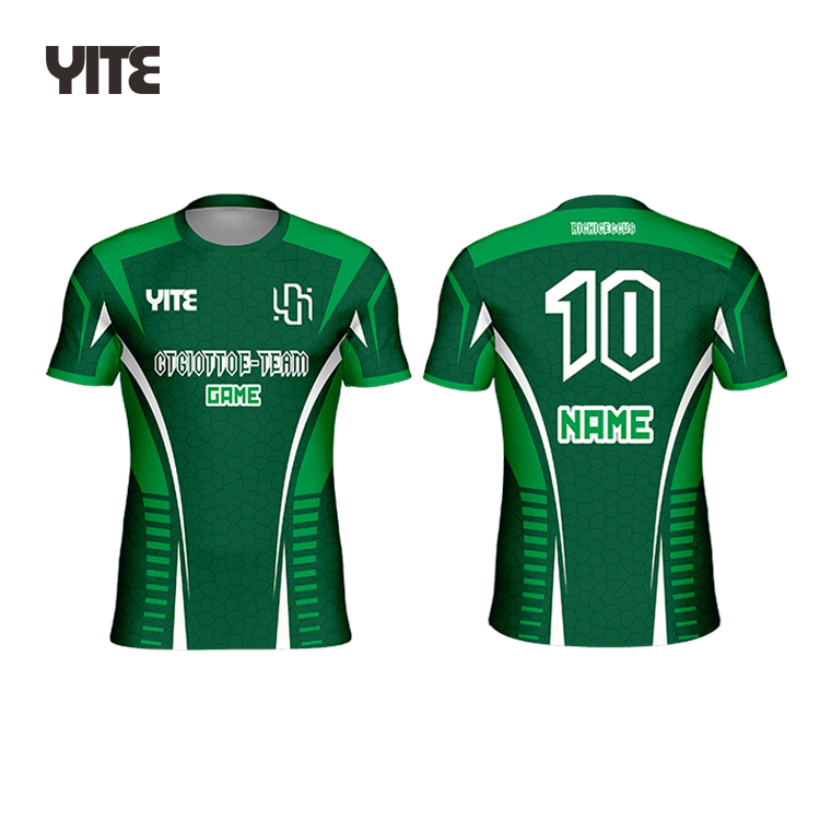 Man Fashion Sportswear Men Summer High Quality T-shirt Top Selling Gaming Esport Jersey