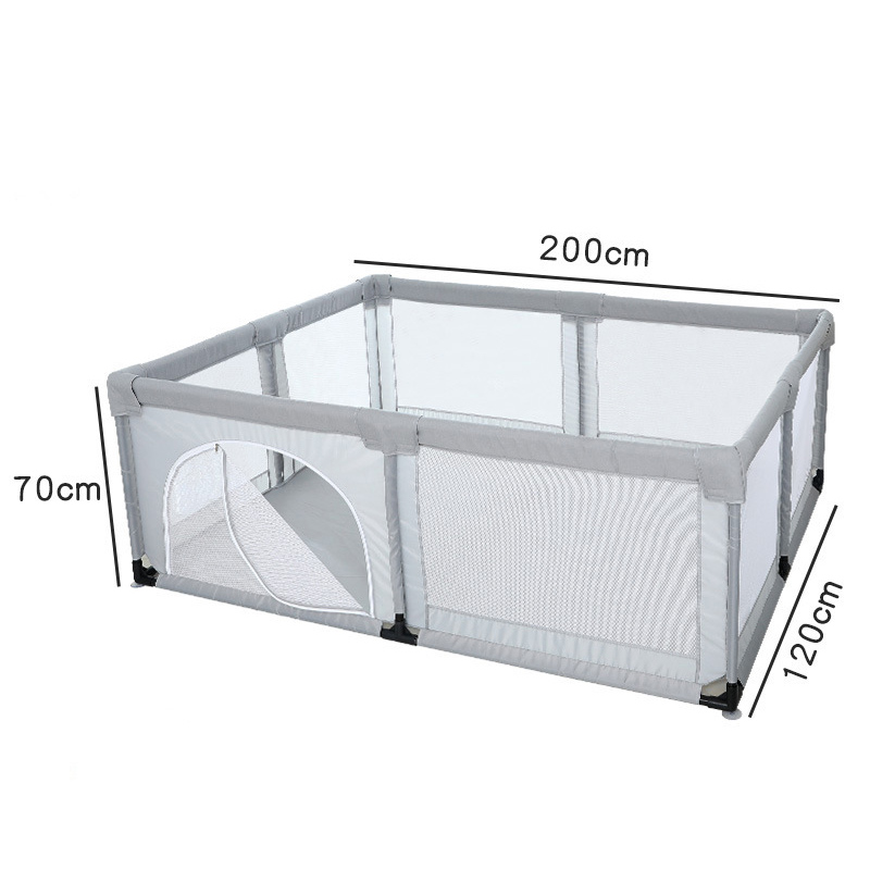 Multifunctional Modern Assembly Safety Kids Large Folding Classic Bed Baby Playpen With Net