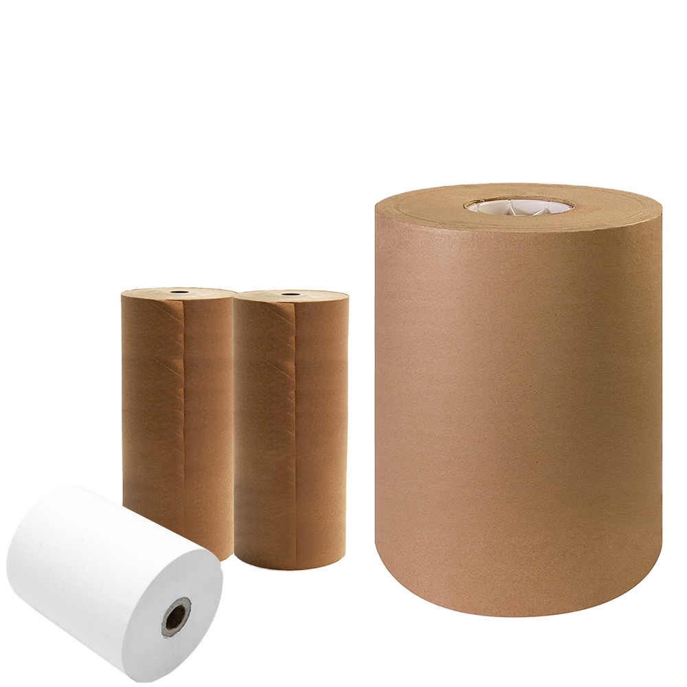 China manufacturing suppliers price per ton rolling material paper raw virgin pe coated recycled offset roll kraft paper