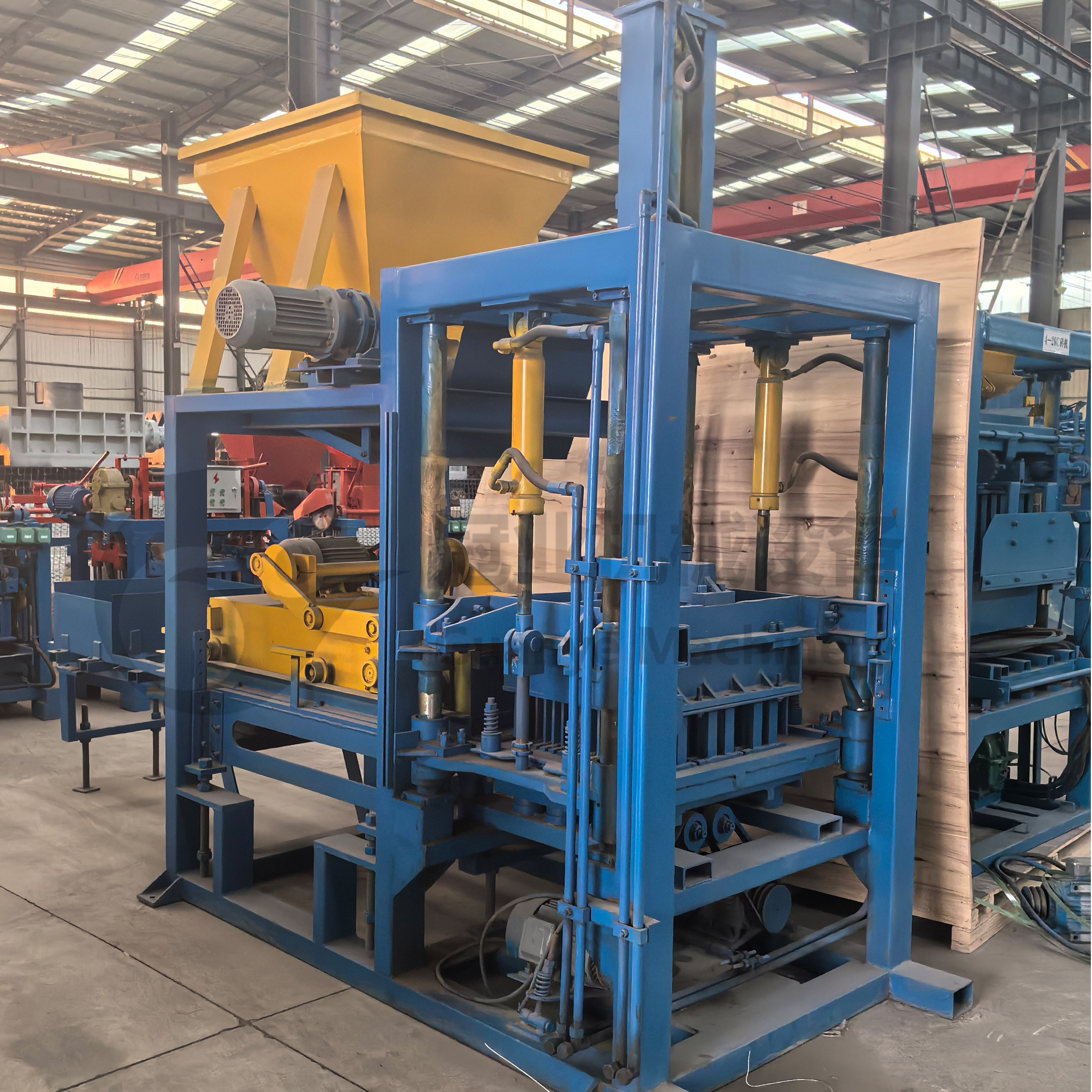 Customized Building Brick Machine Price Brick Machine Concrete Block Hollow Multiple Models Block Machine