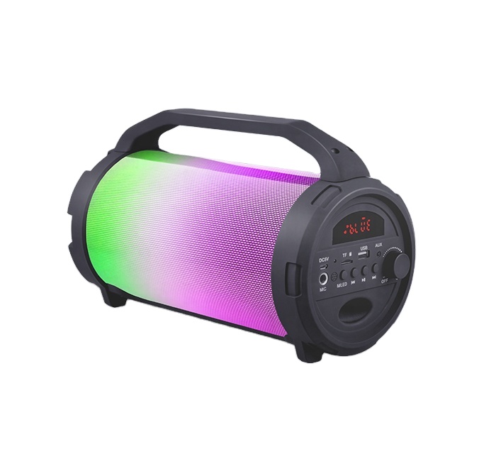 Portable Wireless Speaker Stage Dancing Home Mobile Phone Waterproof SIMPLE Player led display speaker