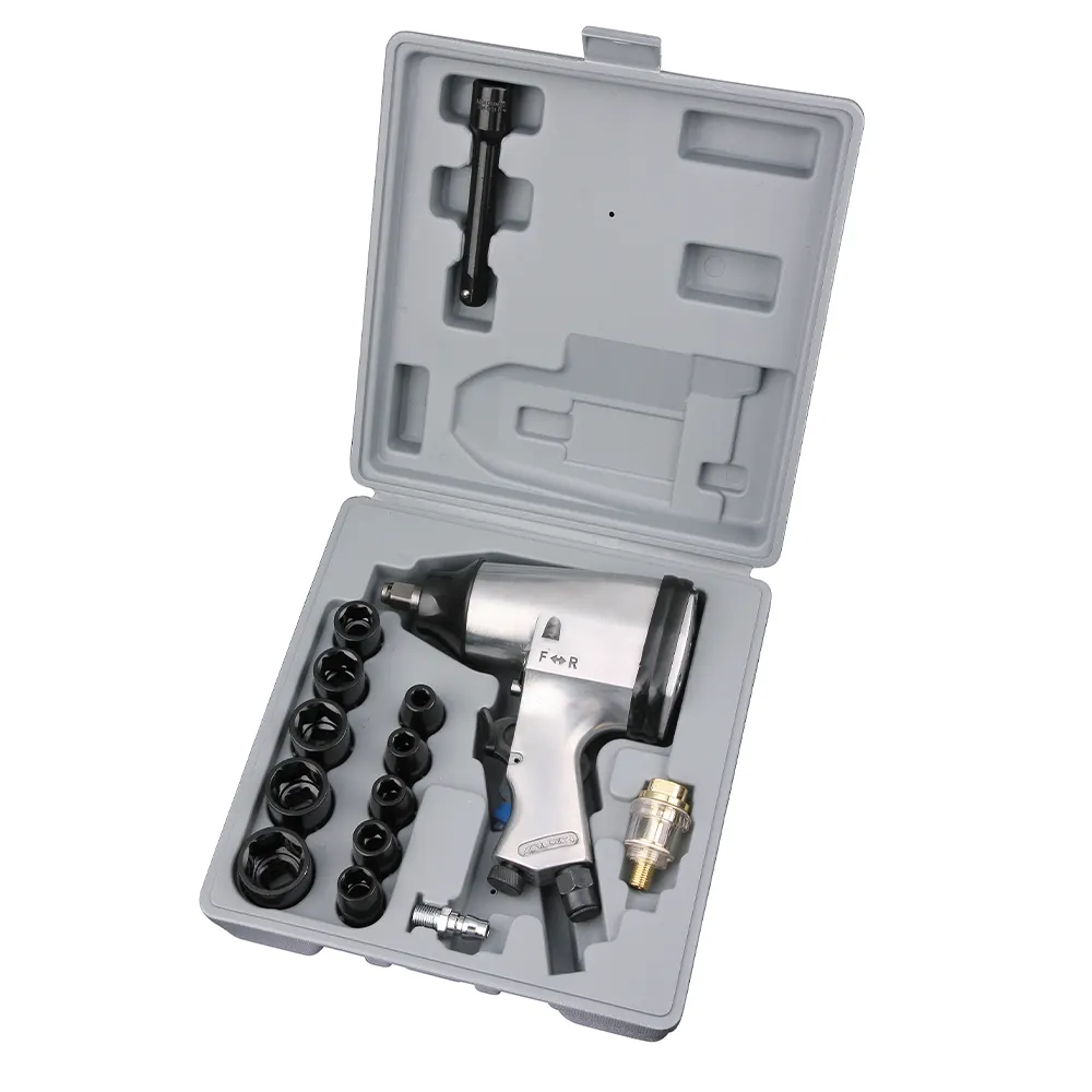 WF-002A 17 pcs pneumatic tool 1/2 inch air impact wrench kit with sockets