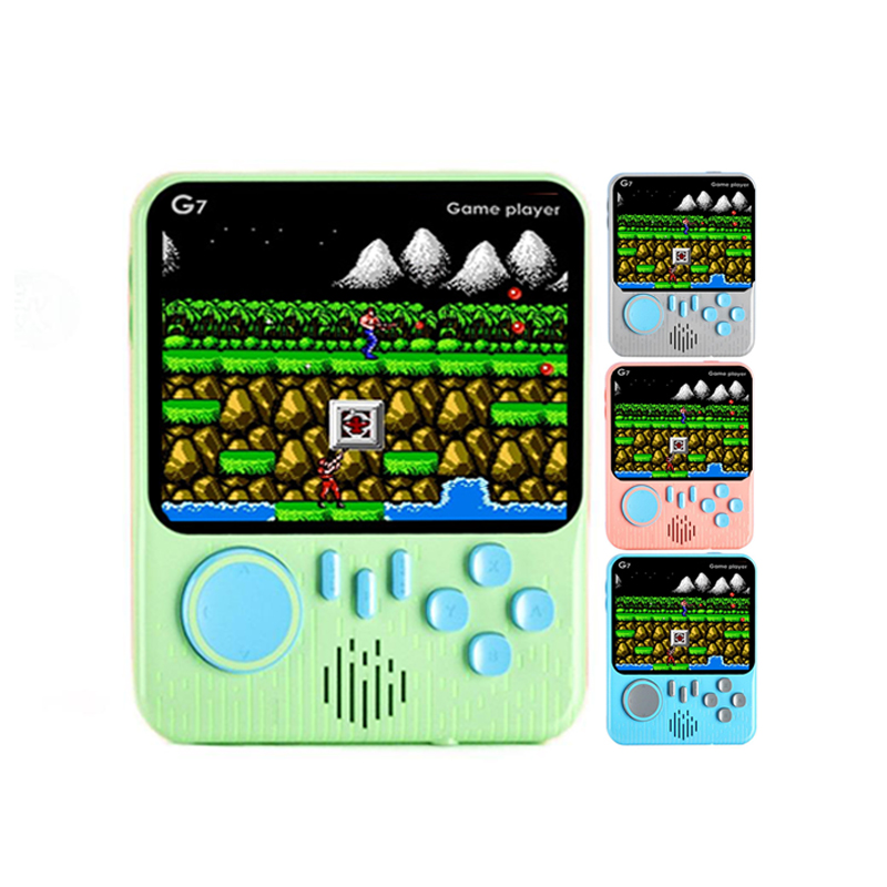 Консоль игровая G7, 3,5 дюйма, Hd, ЖК-дисплей, 666 игр, 2 игрока