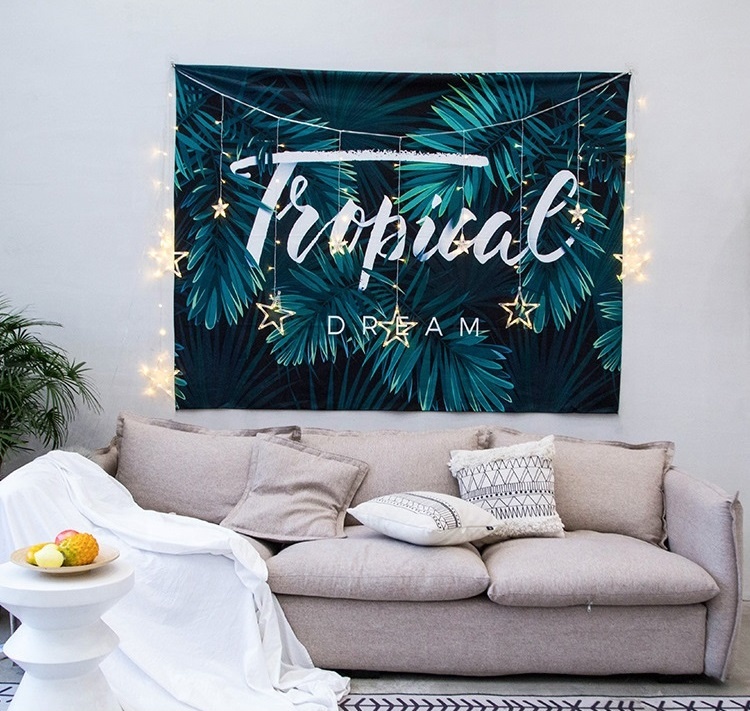 Amazing Durable Quality Fashion Decorative 200*150cm Thin Blanket Wall Hang Tapestry