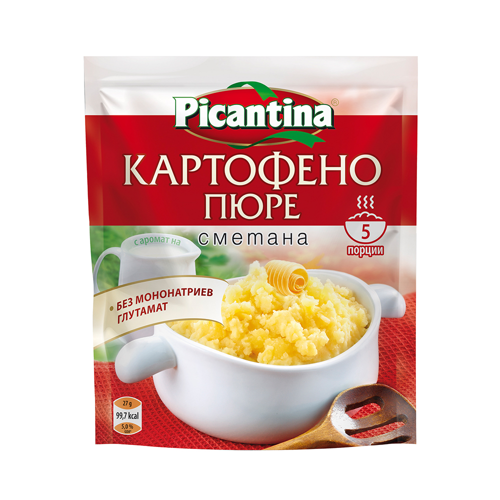 Good Taste Factory Wholesale Family Kitchen Instant Food Picantina Mashed Potatoes