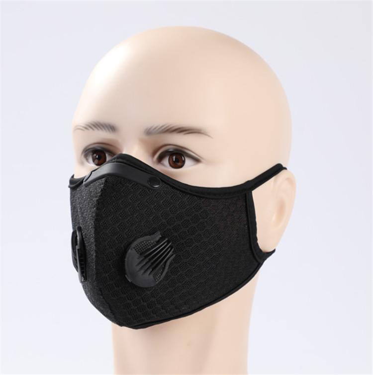 Anti Haze of Activated Carbon Replaceable Protective PM2.5 Dustproof Bike Sport cover Bicycle Motorcycle Cycling cover