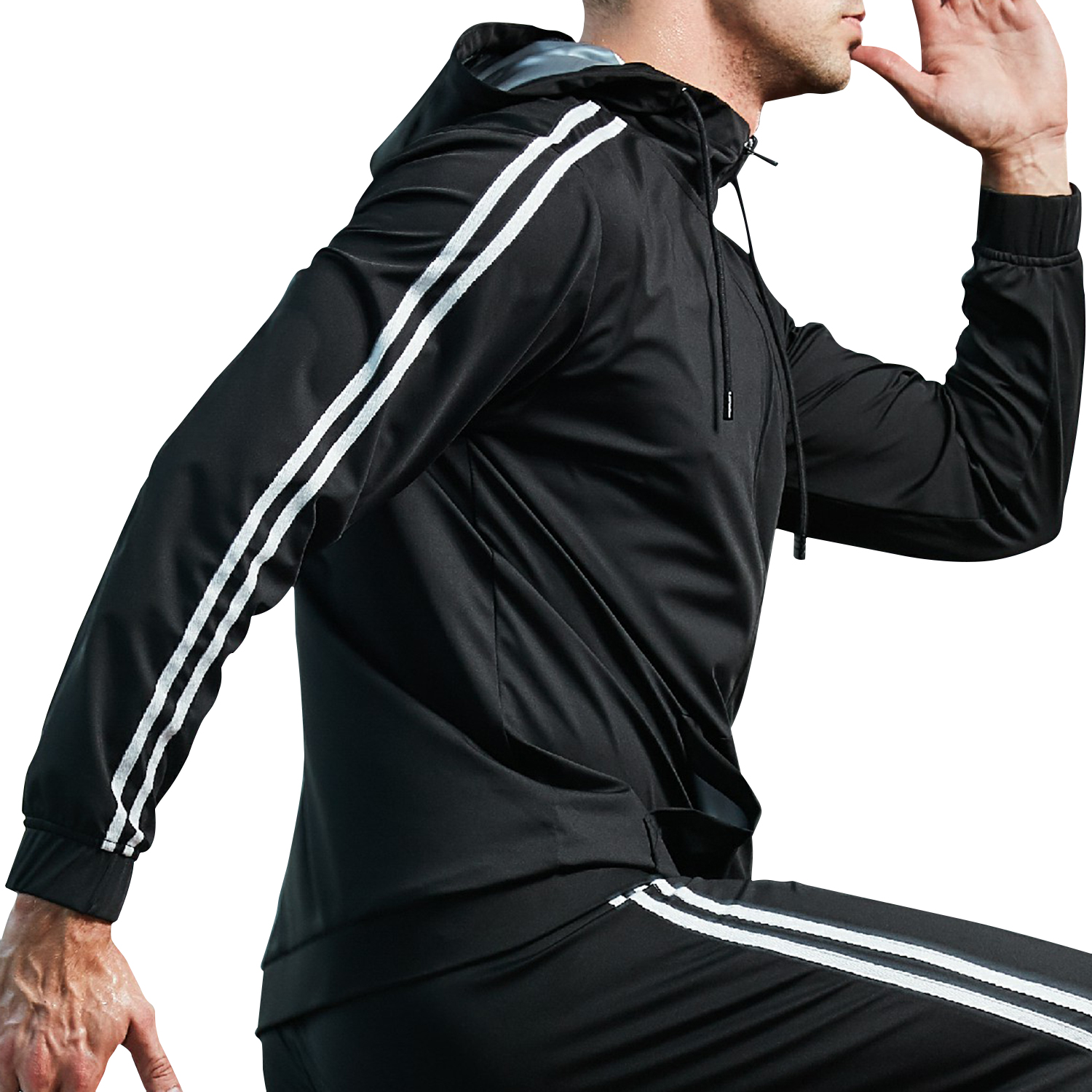 2021 Cheap Custom Wholesale Body Slimming Gym Exercise Loss Weight Steam Fitness Short Sport Sweat Sauna Suit