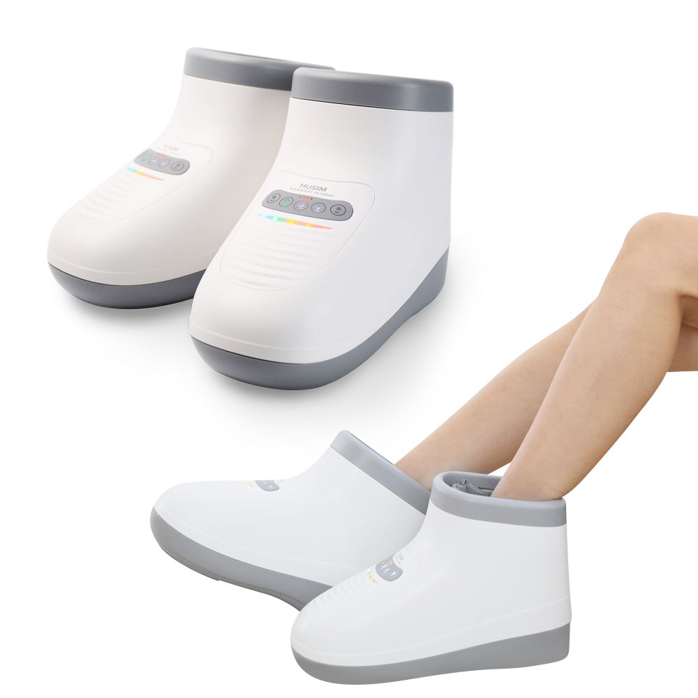 New Products Latest Electric Smart Massage Shoes Foot Massager Machine With Heat Airbag Compression