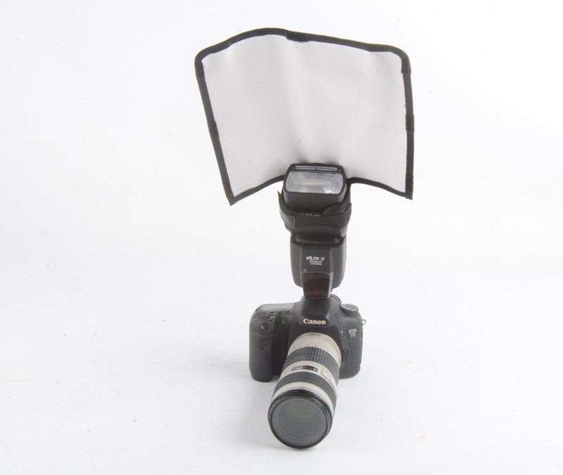 Flash Diffuser Universal Foldable Flash Reflector Snoot Diffuser Softbox for Yongnuo