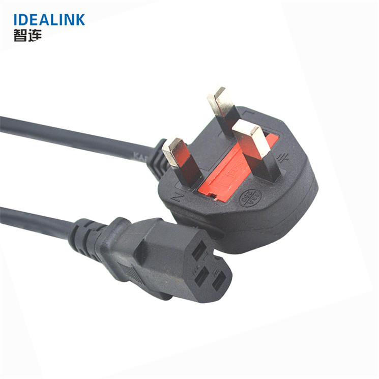 Custom Length Uk Electric Power Cords Ps3 Ps4 Ac Power Cord,Uk Bs Standard 3 Pin Plug British Power Cord With Plug