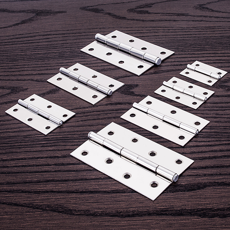2021 cheap 201 304 stainless steel folding door hinges for wooden door