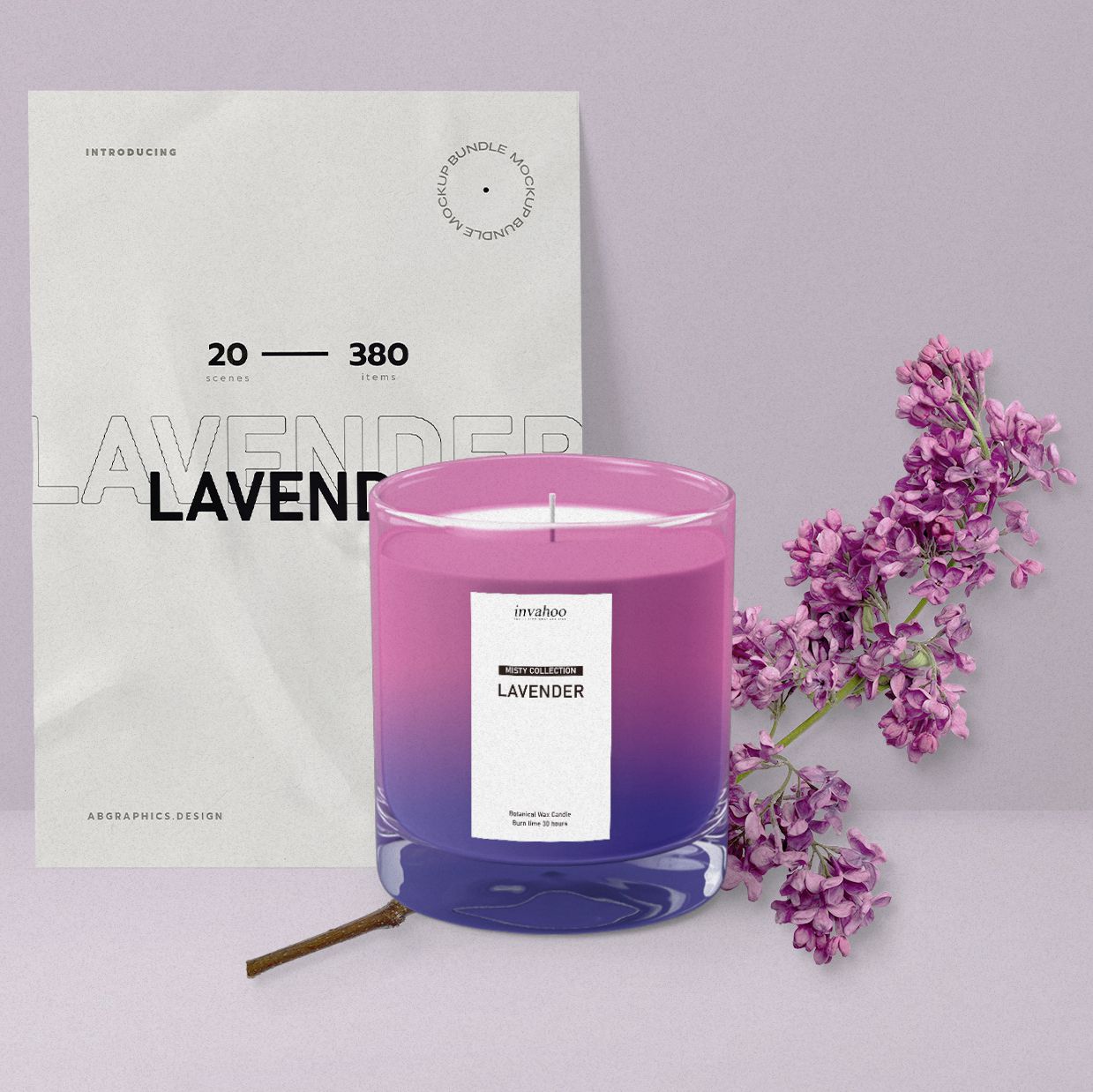 Стеклянная свеча INVAHOO velas aromaticas caja, ароматизированные свечи в баночке с крышкой, Ароматизированная свеча