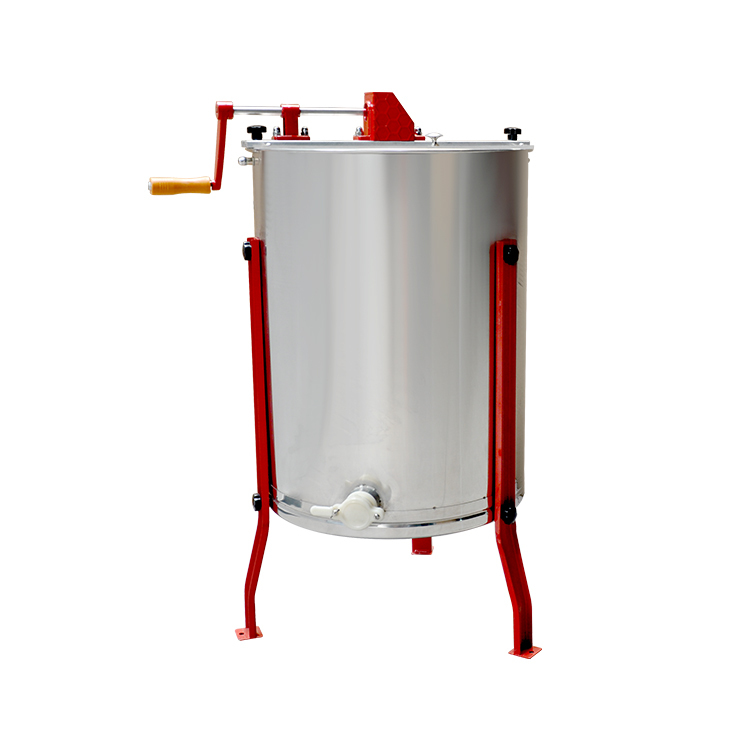 Beekeeping Honey Processing Machine Honey Centrifuge for 4 Frames Manual Honey Extractor