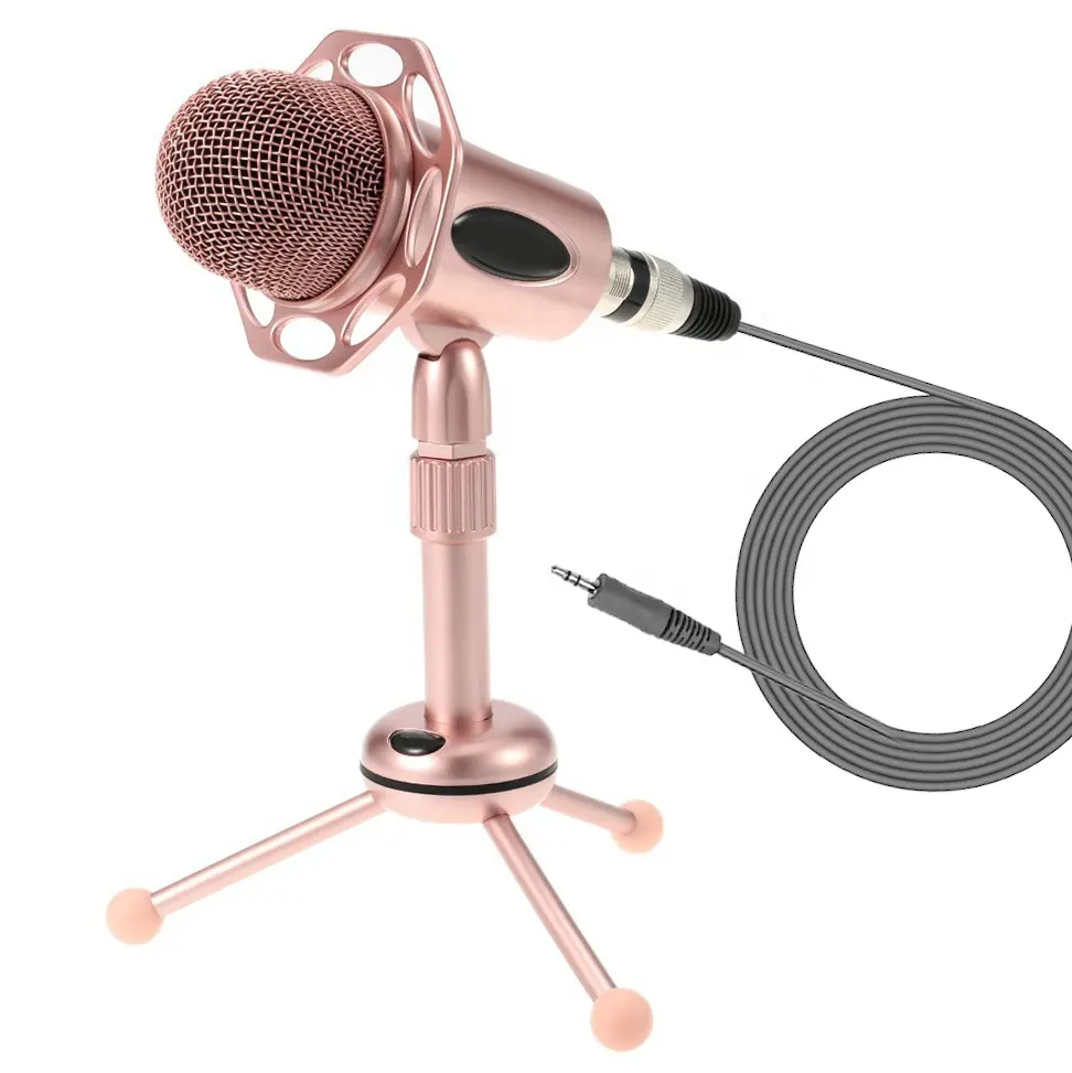 Y20B Pink Microphone Studio Condenser Condenser Mic