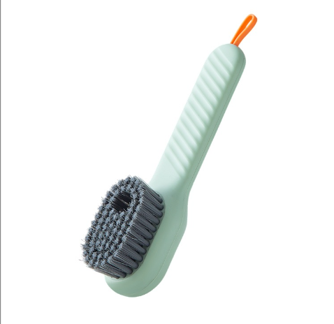 Automatic Liquid Soap Dispenser Multi-function Shoe Brush Cleaning Brush Kitchen Laundry Scrub Brush with Soap Dispenser