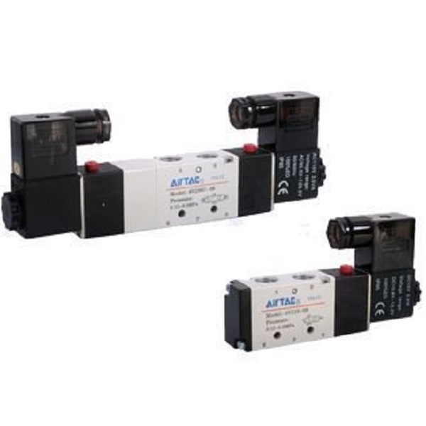 Airtac 3A серии 3A100/3A200/3A300 зарядное устройство с 3 usb-портами для 2-х Позиционный выключатель с подачей возуха соленоидные клапан