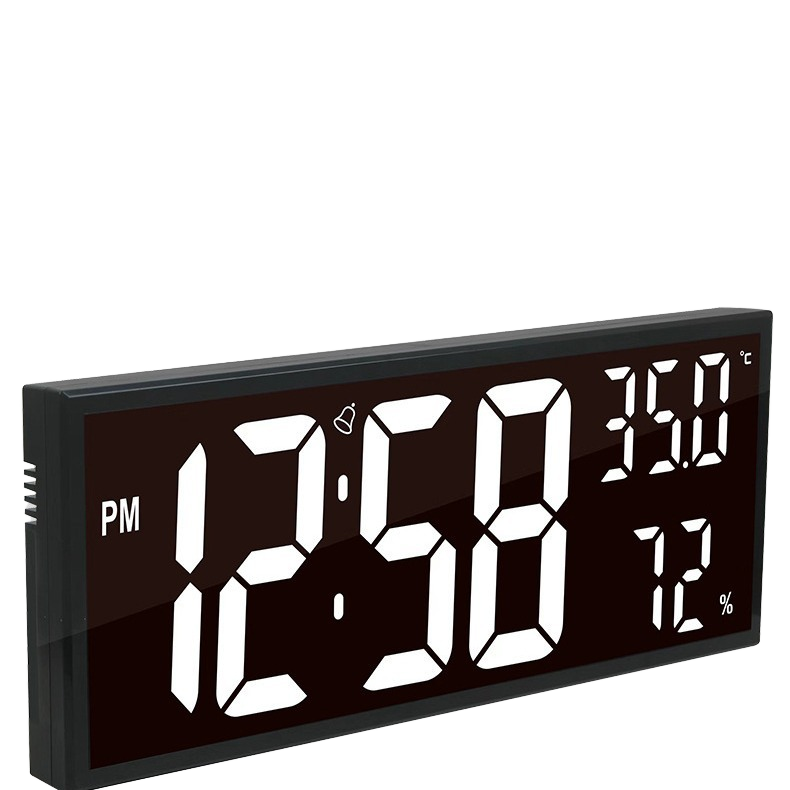 Multi-Functional Remote Control Luminous Alarm Clock Students Smart Electronic Charging Capabilities Bedroom Bedside Desktop Use