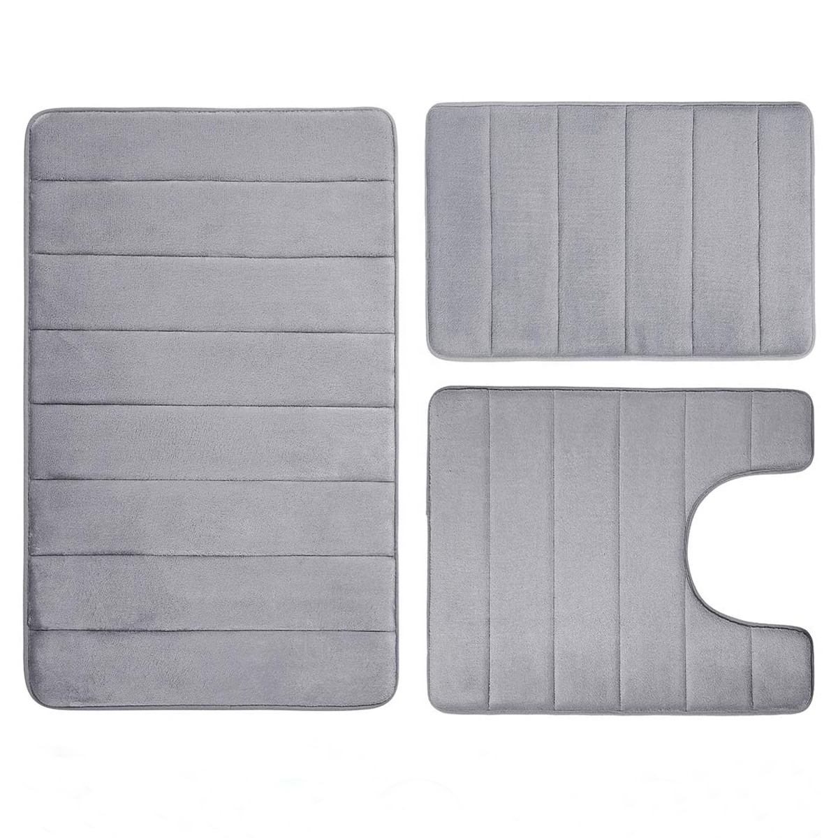 Memory Foam коврик для ванной комнаты мягкий абсорбирующий 3 шт. анти скользящий коврик для ванной комнаты большой коврик для ванной дорожки коврик кухонный коврик S amazon