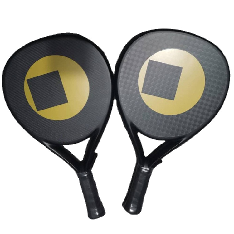 Wholesale Cheap 3K,12K,18K Carbon Fiber Toy Beach Ball Racket Paddle Tennis Racket Customized for Adult