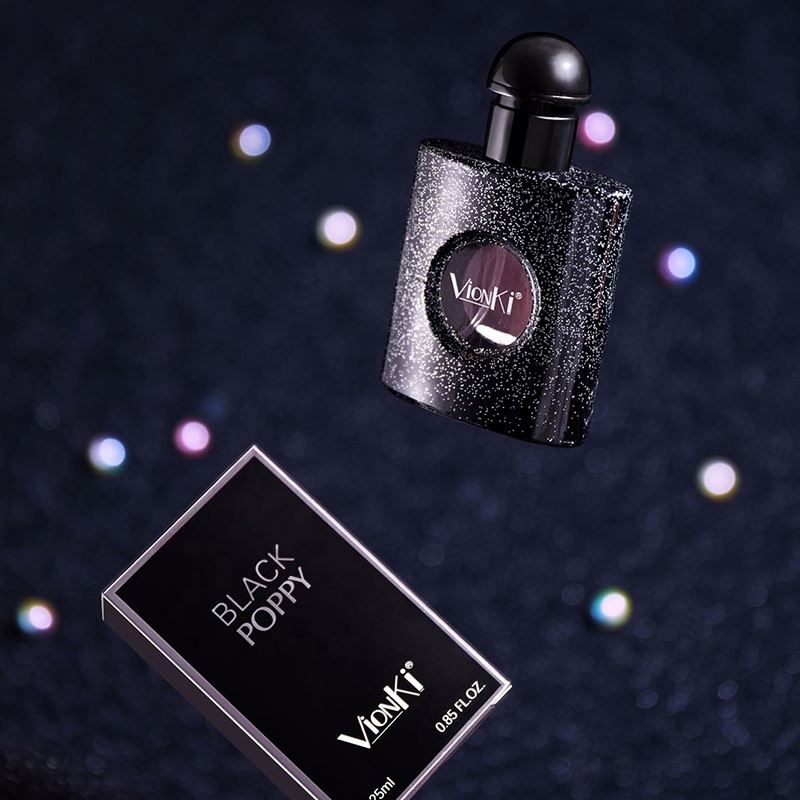Valentine's Day Gift Box Set Hot Selling Body Care Vionki Black Poggy Perfume