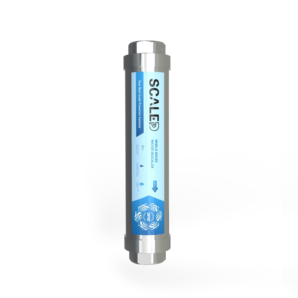 Scaledp Anti Limescale Device - Alternative No Salt Water Softener System for Whole House Automatic Water Descaler