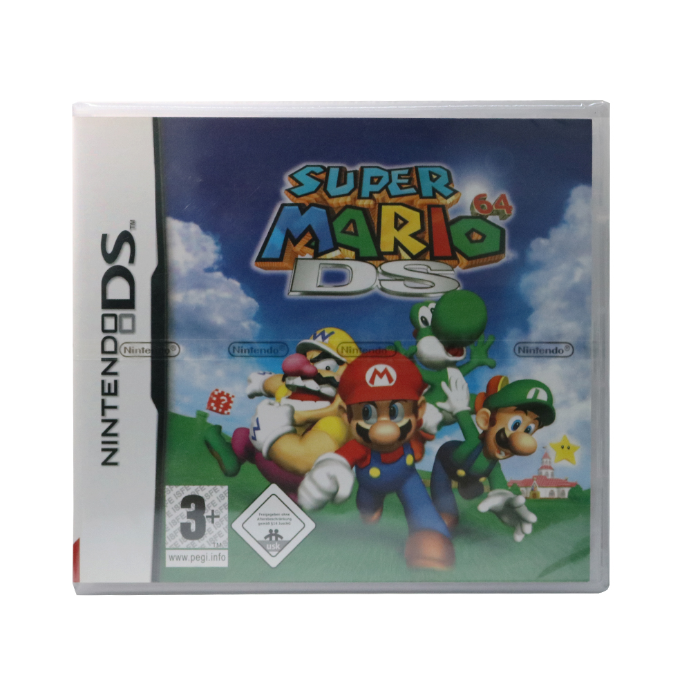 Версия для видеоигр Super Mario 64 * Заводская упаковка * для DS NDSI NDSL 2DS 3DS XL