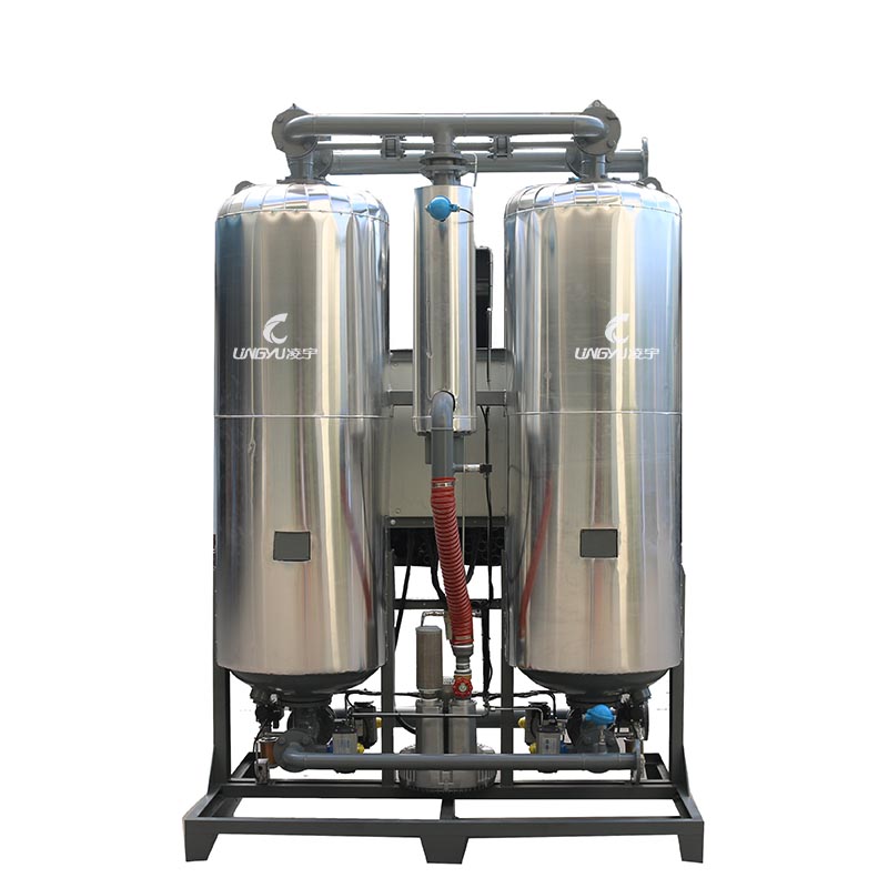 Wholesale micro-heated regenerative adsorption air dryer adsorption dryer  LY-H200HX 28.5m3/min 200HP 