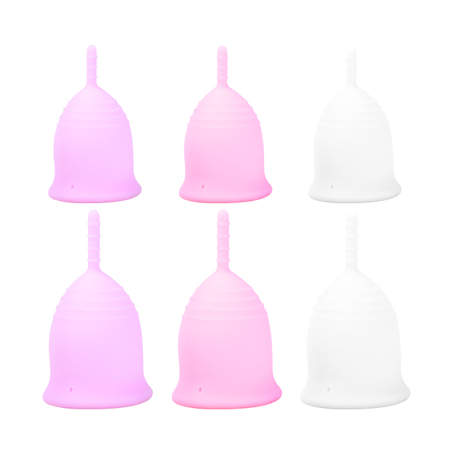 Wholesale Eco-friendly 100% Medical Grade Silicone High quality Copa Menstrual Cup menstuation cup for Ladies