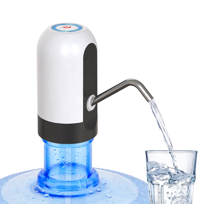 LFGB FOOD SAFETY USB rechargeable portable manual electric drinking automatic water pump dispenser for 19 liter