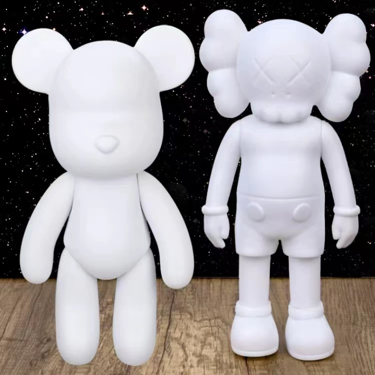 Bearbrick OEM ODM 1000% форма пустые статуи жидкость diy игрушка kaw 70 см 28 см оптовая продажа виниловых пластиковых игрушек