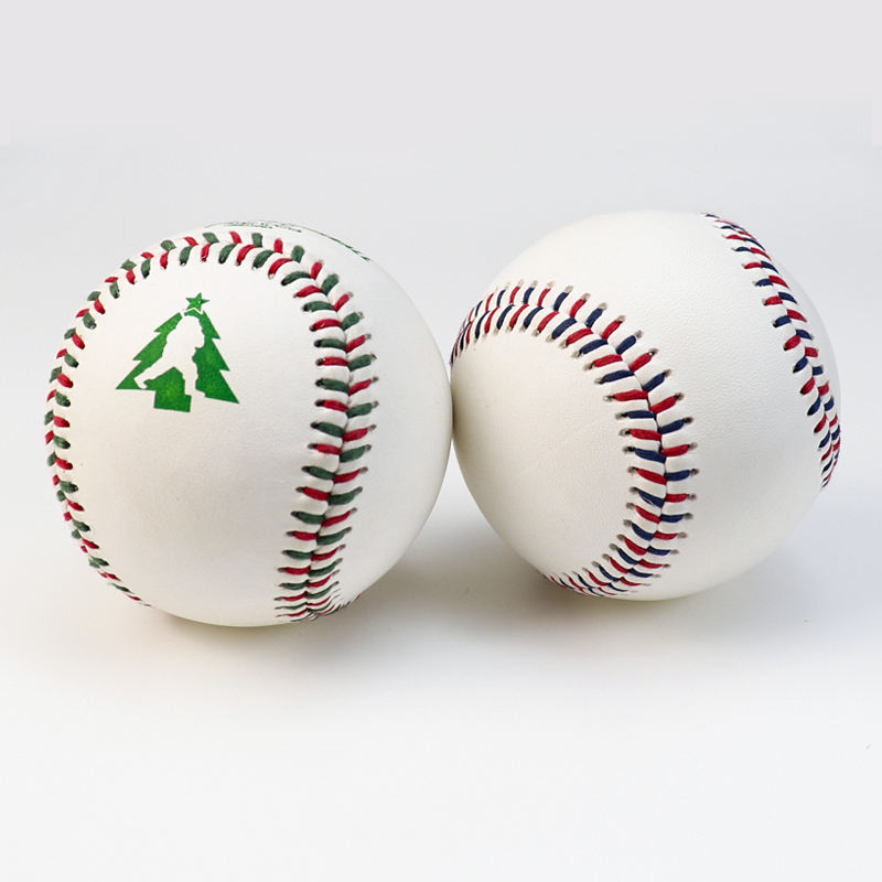 High Quality Cowhide Leather Baseball Ball Custom Colorful 9in Official Professional Softball For Team Sports