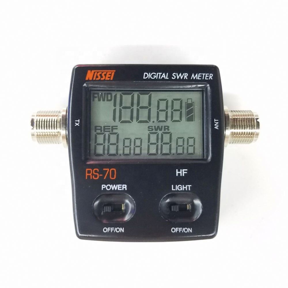 Mariosourcing Rs 70 Digital Hf 1.6-60Mhz 200W Two Way Radio Ham Transceiver Nissei Rs-70 Swr &Power Meter