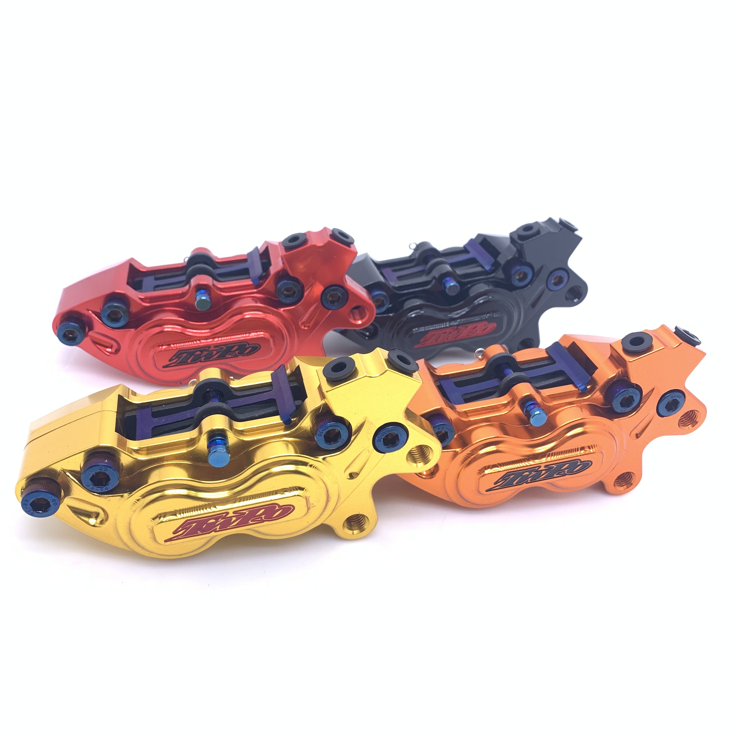 TWPO 3D engraved aluminum alloy right HF6 brake calipers
