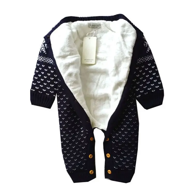 Factory Direct Supply Cheap Price Baby Fleece Footed Jumpsuit