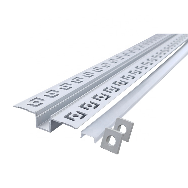 Customized Recessed Aluminium LED Profile OEM Waterproof Linear Light Profile Aluminium Profile For Led Strip Lighting