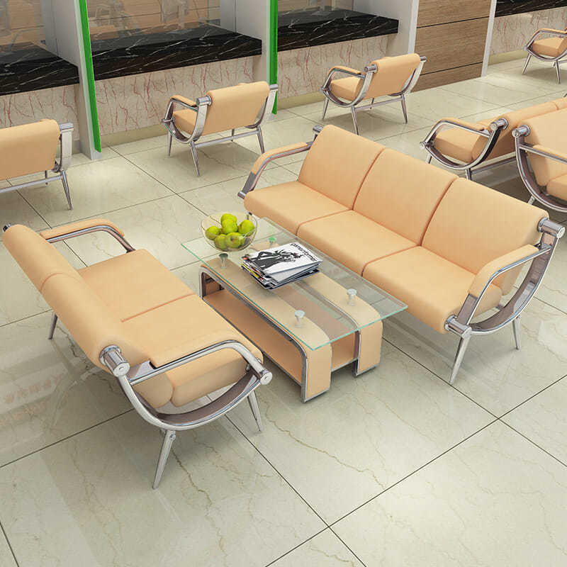 Seat Airport Chair Waiting Room Bench Aluminum Link Lounge 3 Seats Sofa Aluminium in Guangdong Metal Steel Packing Modern Office