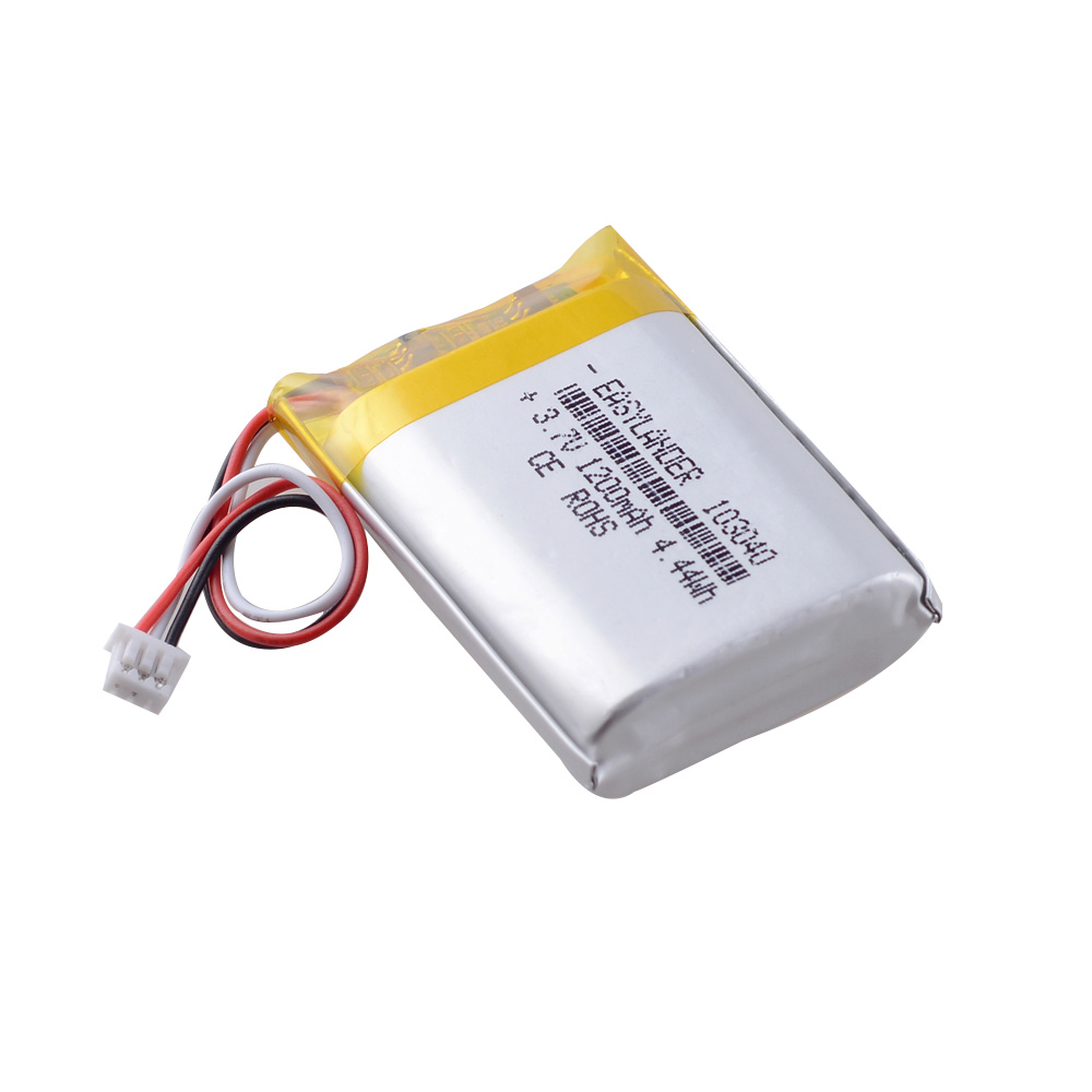 Литий-полимерный аккумулятор 103040 3,7 V 1200mah JST 1,25 3p