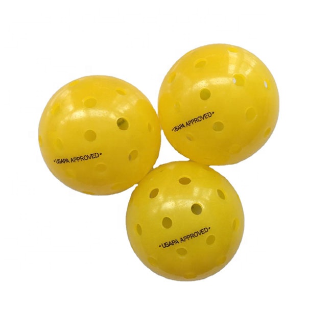 Outdoor Pickleball Balls USAPA Apporved Pickle Balls 40 holes professional Uniker pickleball balls practice pickleballs