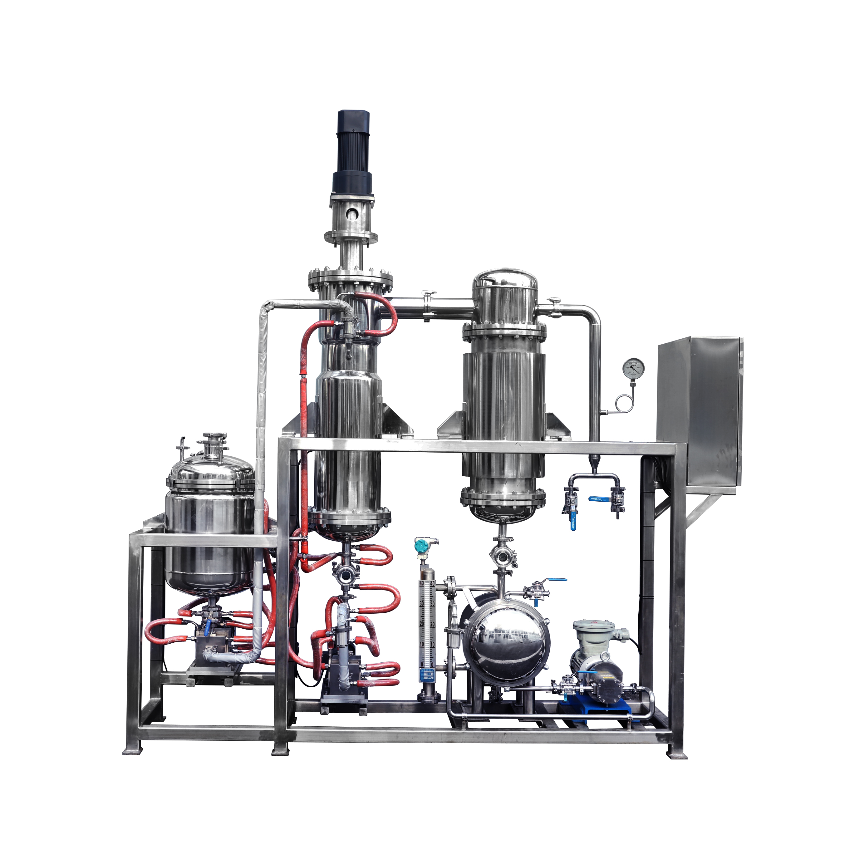 UL Listed Wiped Film Molecular Distillation in Stock in USA with Onsite Commissioning and Training