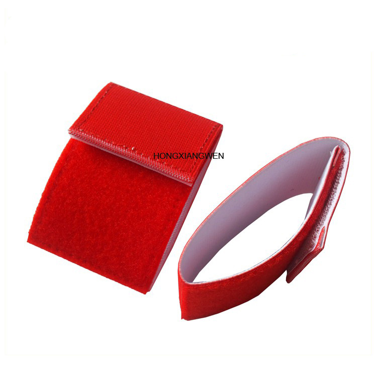 Promotional Customized Prevent Drop Off Fixed Tape Strap Shin Guard Stays Bands